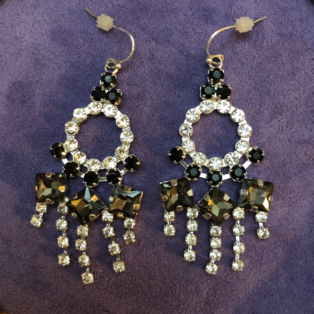 Crystal Chandelier Earrings By Lulu Frost